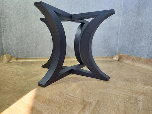 پایه فلزی مدرن رنگ مشکی | رنگ بندی دارد
